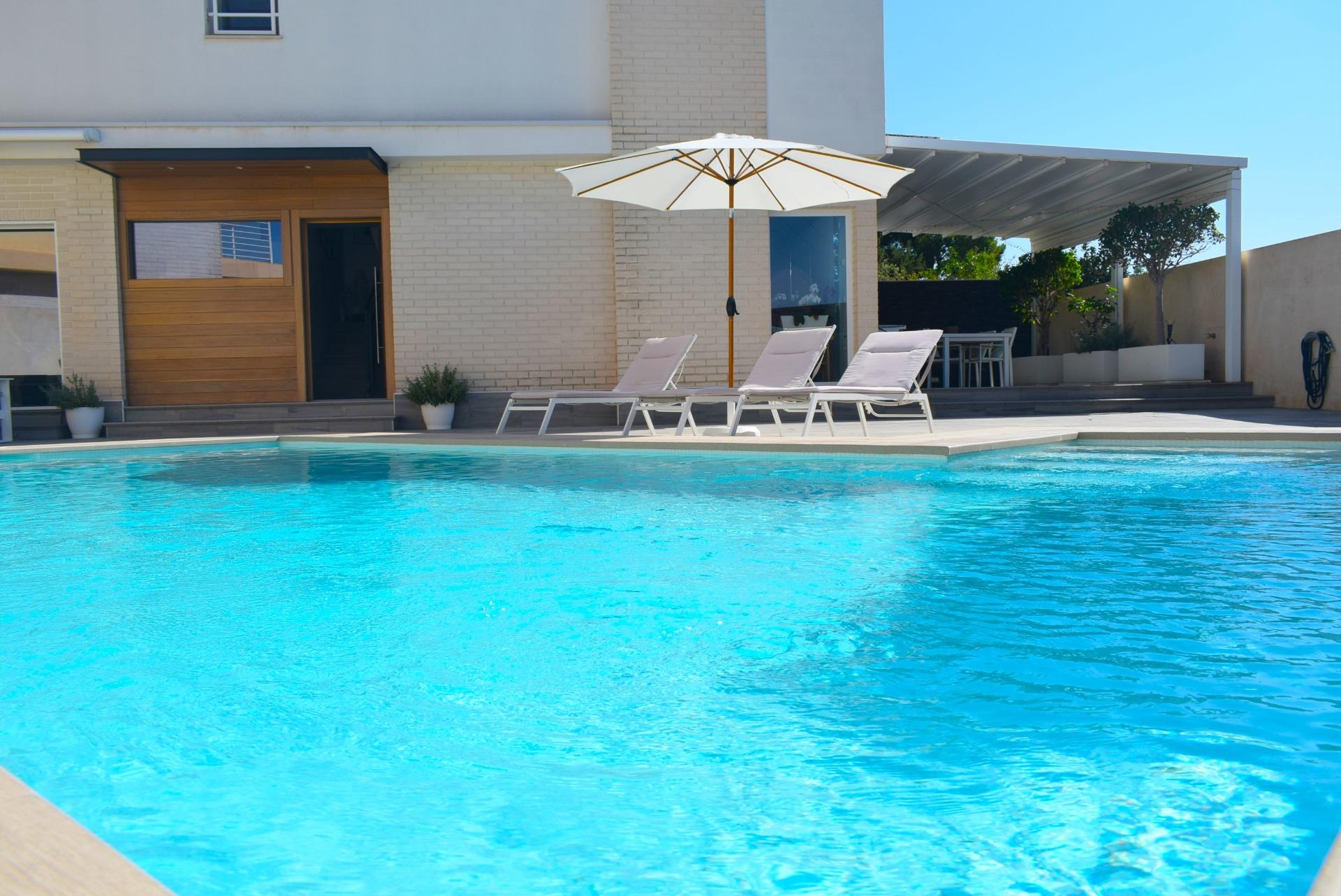 gallery image 2 of Renovated Alfaz del Pi Villa with Pool & Studio