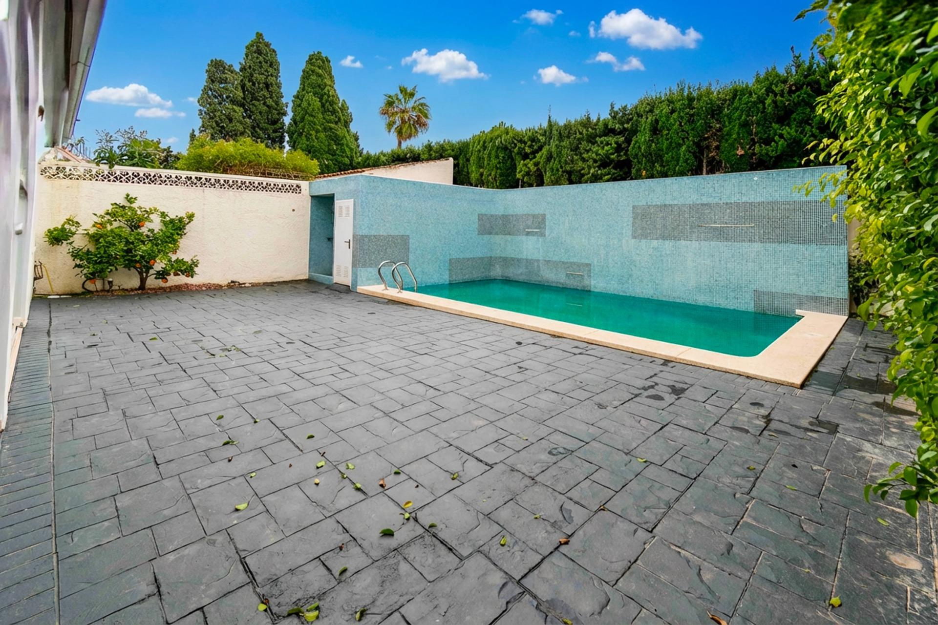 gallery image 3 of Renovated Semi-Detached Chalet with Pool in Albir