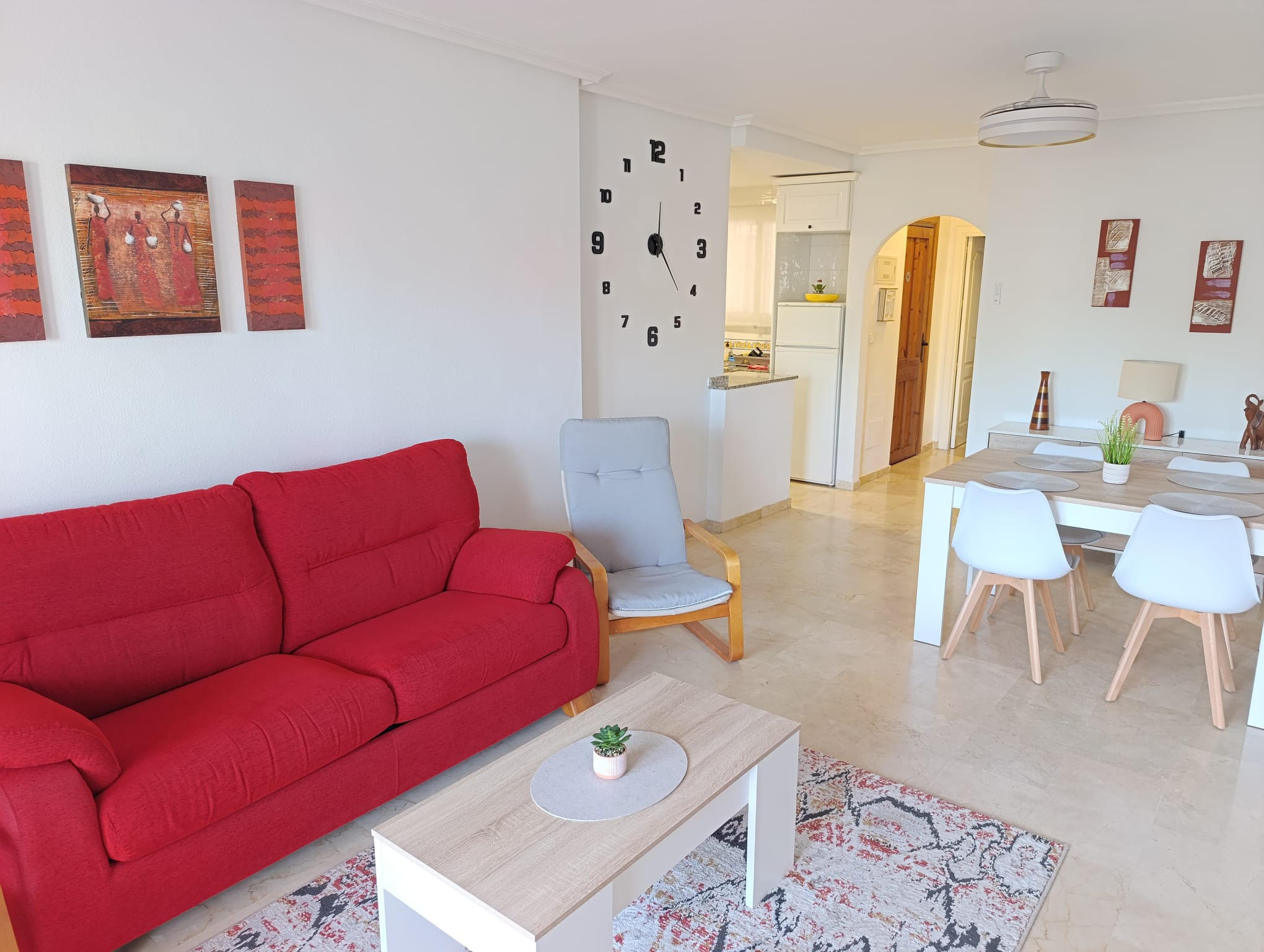 gallery image 3 of Renovated Apartment with Golf Views in Villamartin