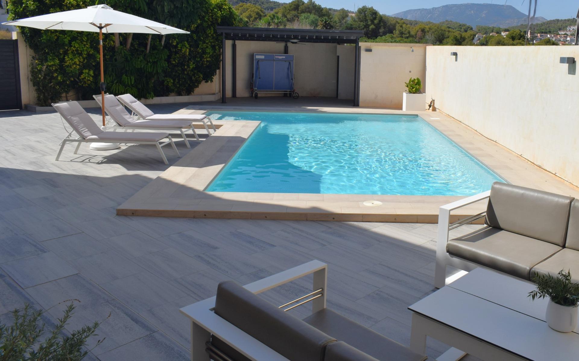 gallery image 1 of Renovated Alfaz del Pi Villa with Pool & Studio