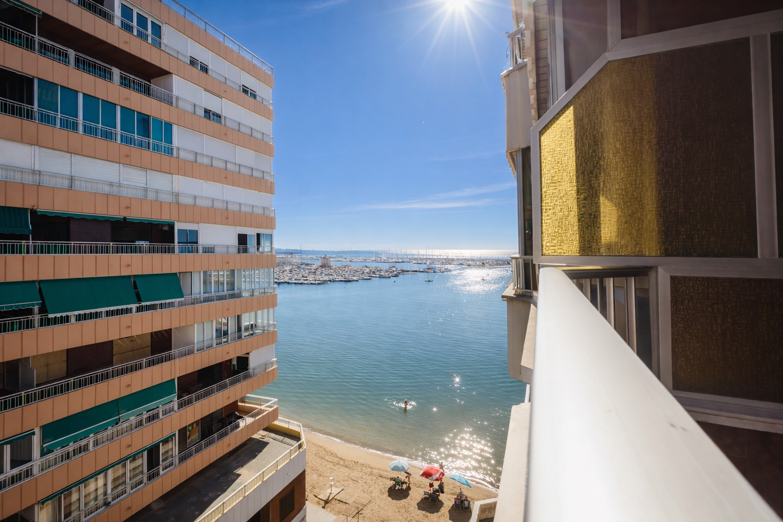 gallery image 1 of Beachfront Apartment with Sea Views, Torrevieja